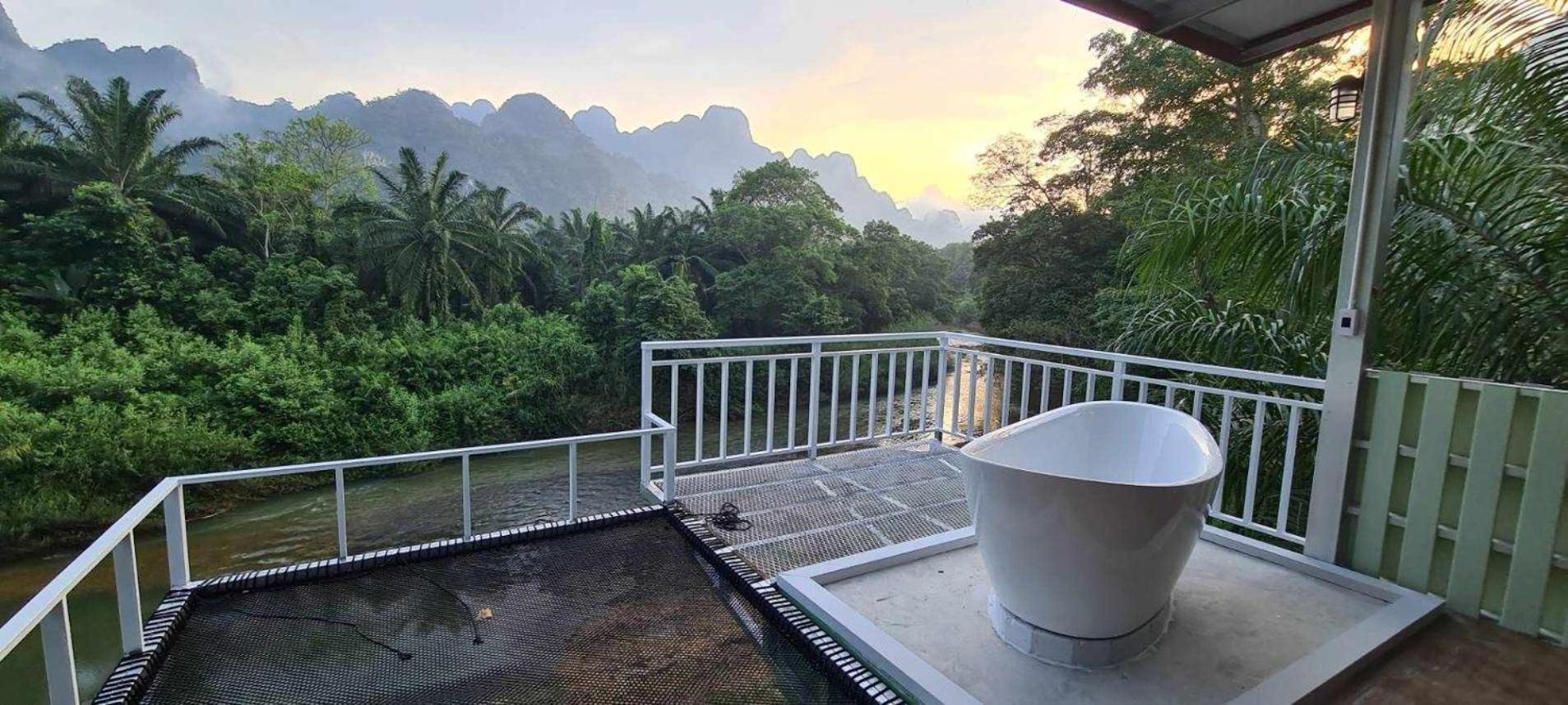 Phu Siab Mhok@Khaosok 호텔 Khao Sok National Park 외부 사진